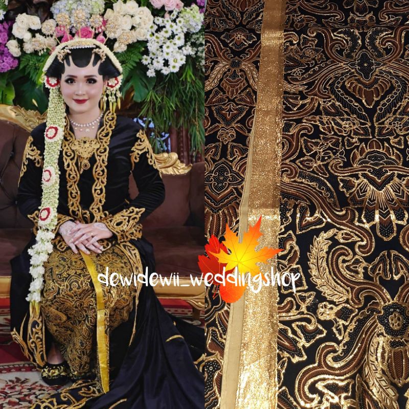 [Sepasang] Jarik Pengantin Prodo - Motif Pisang Bali || Wiru Instan