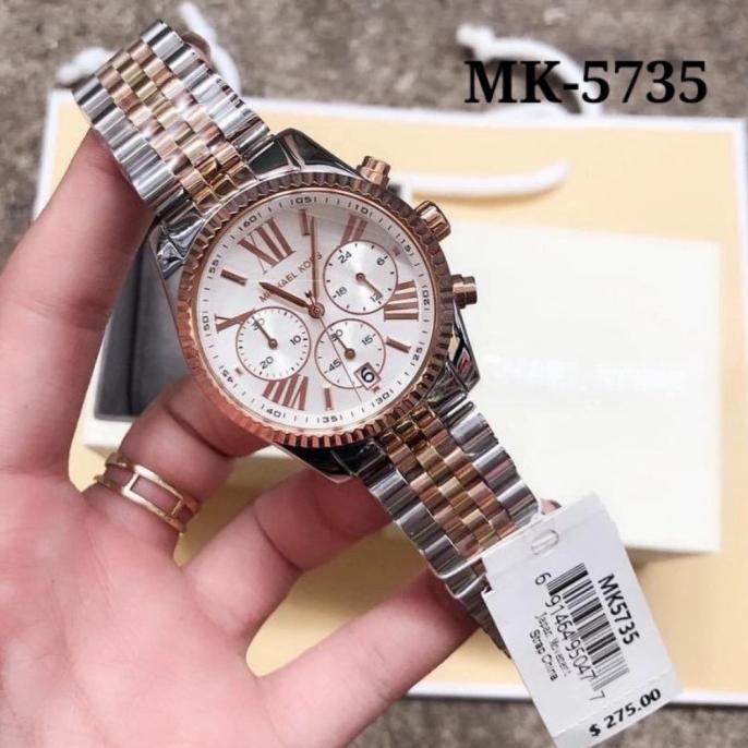 ( GROSIR ) Jam Tangan Wanita Merk Michael Kors Original Mk5735 barang ada