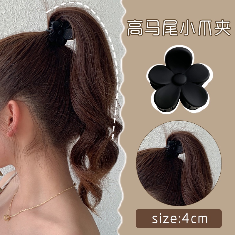 Jepit Rambut Ponytail Desain Bunga Untuk Wanita