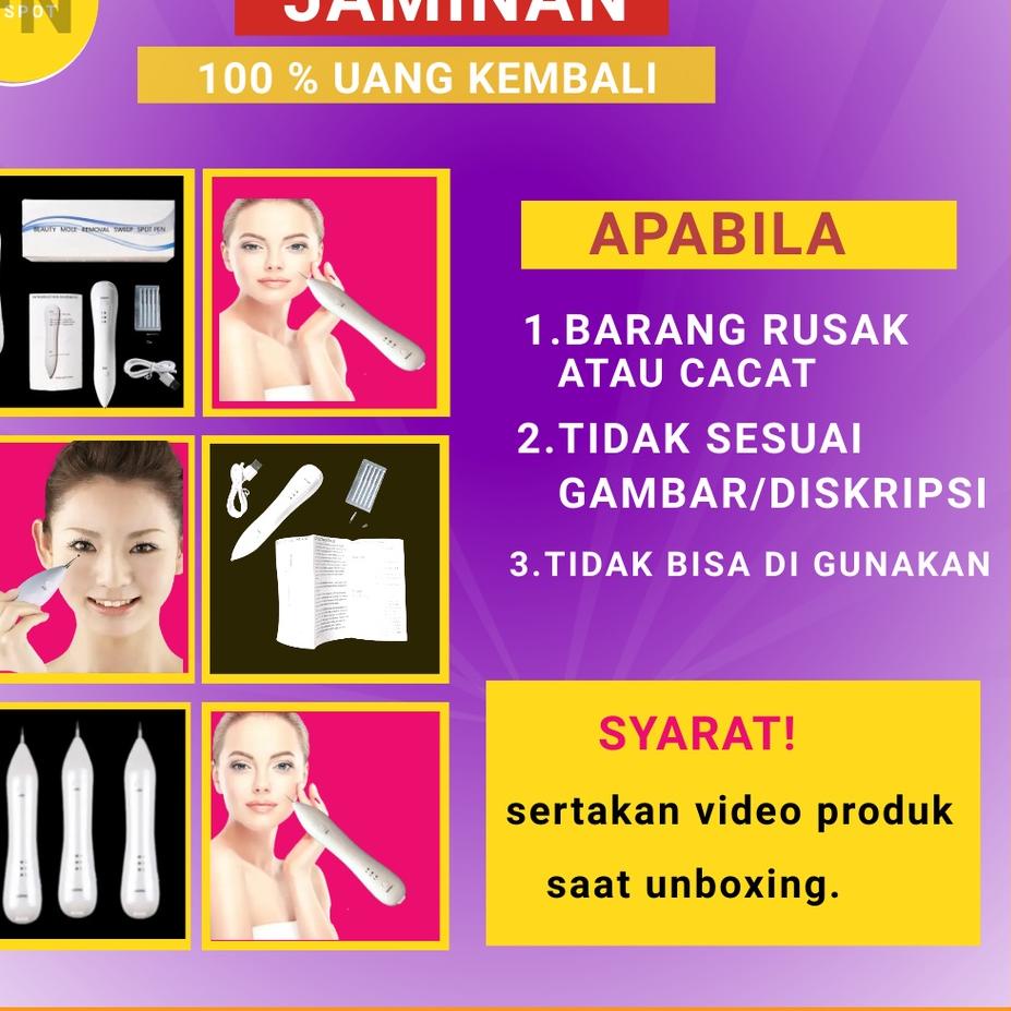 【Penjualan Terbaik】✅COD Pen Laser Alat Penghilang Flek Hitam Tahi Lalat Tato Kutil Nevus Di Wajah ha