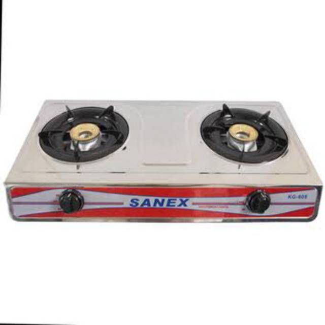 Kompor gas 2 tungku sanex murah SNI