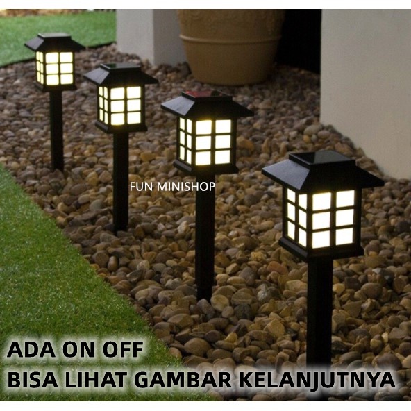 LAMPU TAMAN COB LAMPU TAMAN LAMPU SOLAR LAMPU DEKORASI TAMAN LAMPU HIAS WATERPROOF LAMPU SOLAR