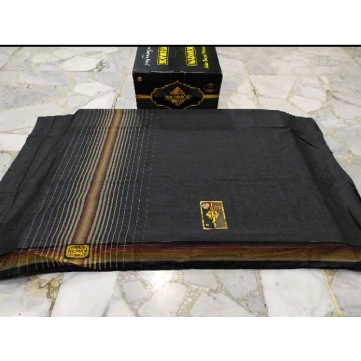 Sarung Wadimor Motif Tiga Dara - Kain Tenun Dewasa Pria Laki Cowo Sholat Solat COD