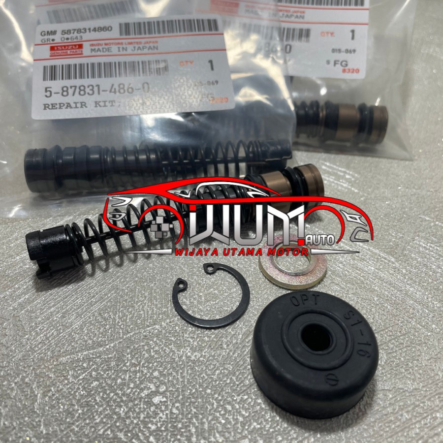 CYLINDER CLUTCH MASTER KIT SEAL KIT PISTON MASTER KOPLING ATAS PANTHER