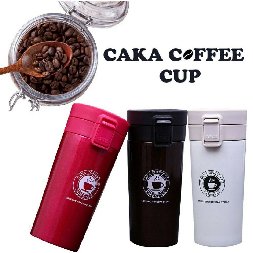Termos Kopi Travel / Termos Motif Gelas Kopi VACUUM INSULATION CUP /TERMOS TEA