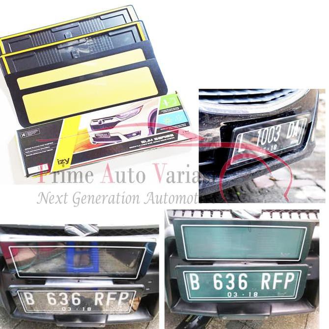 Frame Plat Nomor Izy / Dudukan Plat Nomor Mika IZY / Plat Nomor Mobil