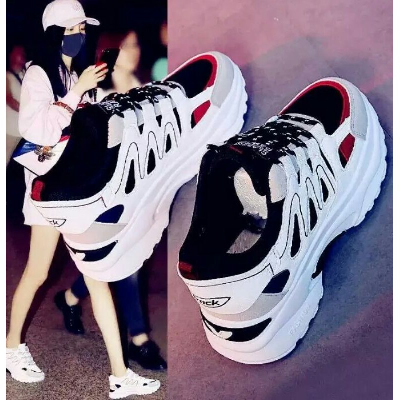 sepatu sneakers cewek gaya korea
