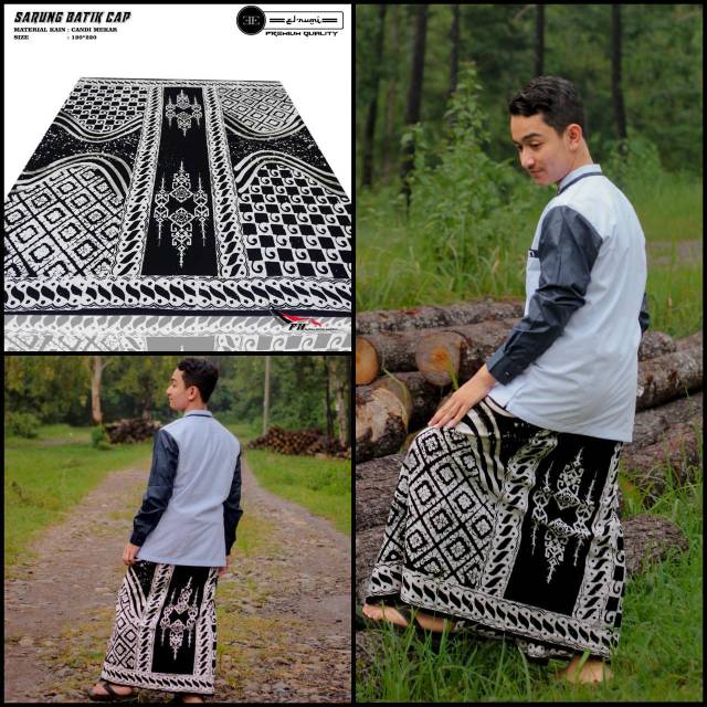 Sarung batik cap Pekalongan sarung AZ ZAHIR Syubannul Muslimin