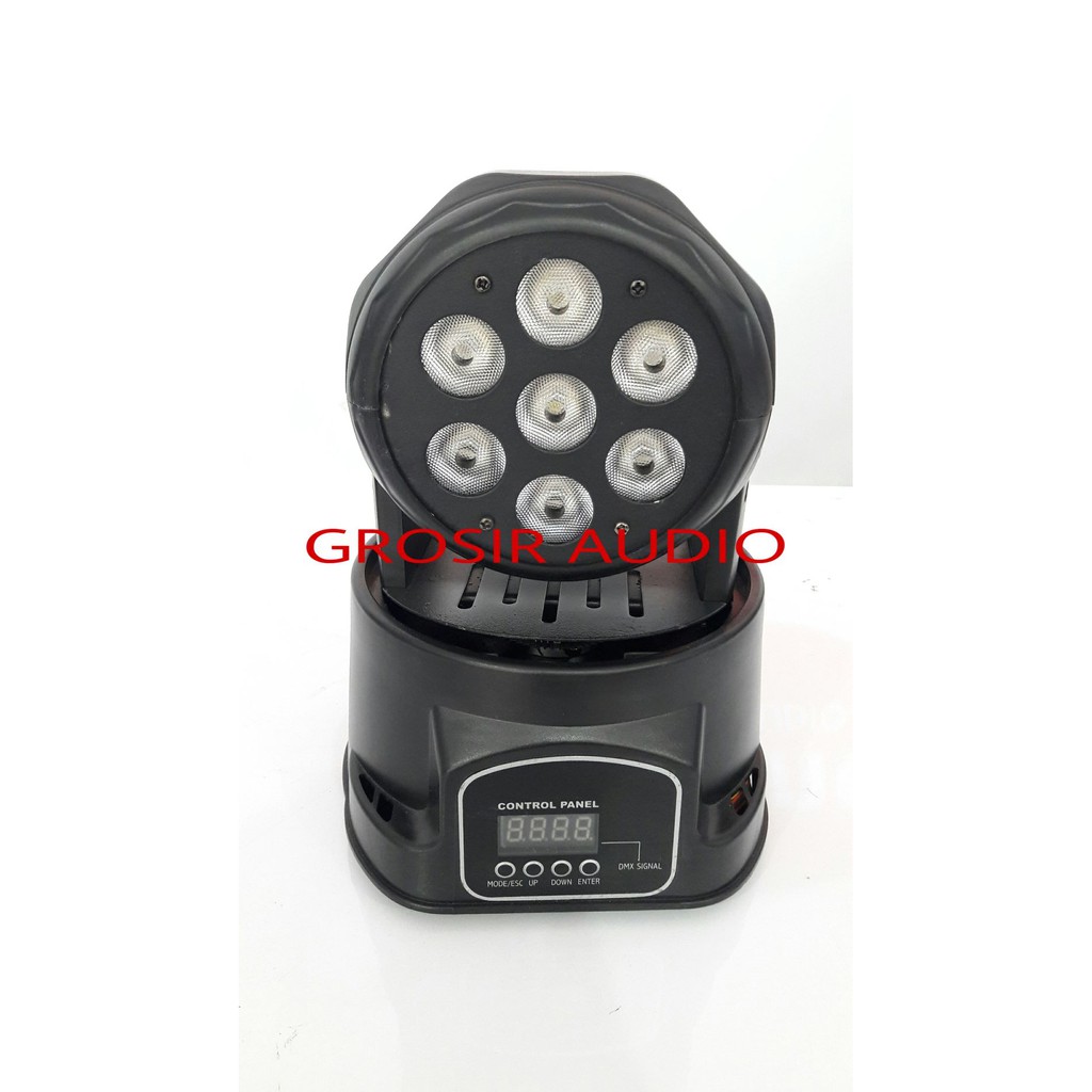 WISDOM LAMPU PANGGUNG PARLED MINI MOVING HEAD VB107
