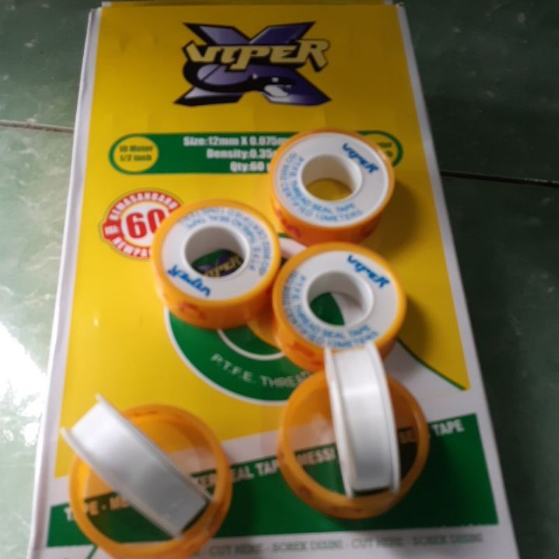 sealtape seal tape siltip murah 12 mm x 10 meter