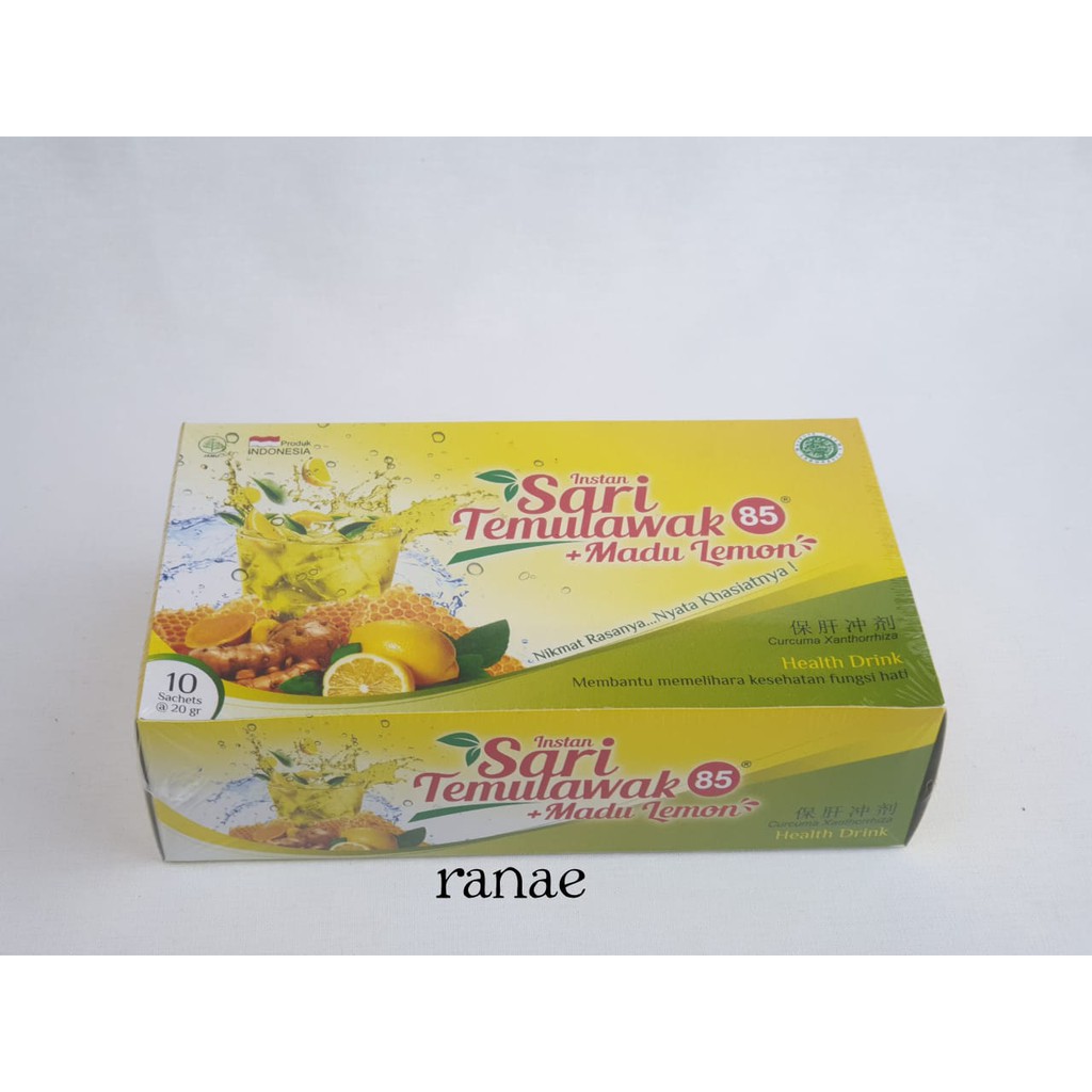 (PROMO) Sari Temulawak Madu Lemon