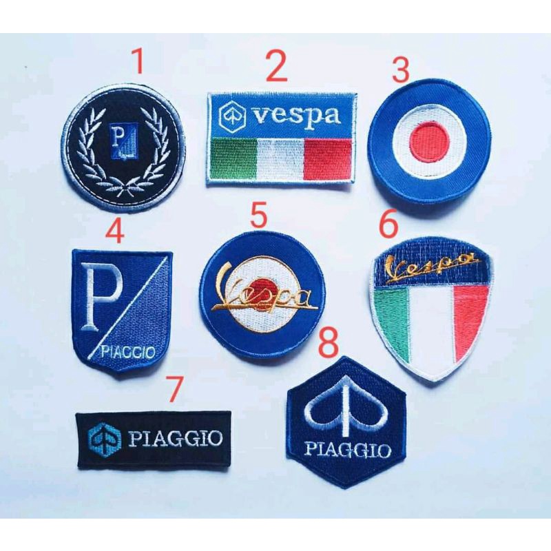 EMBLEM BORDIR KECIL VESPA