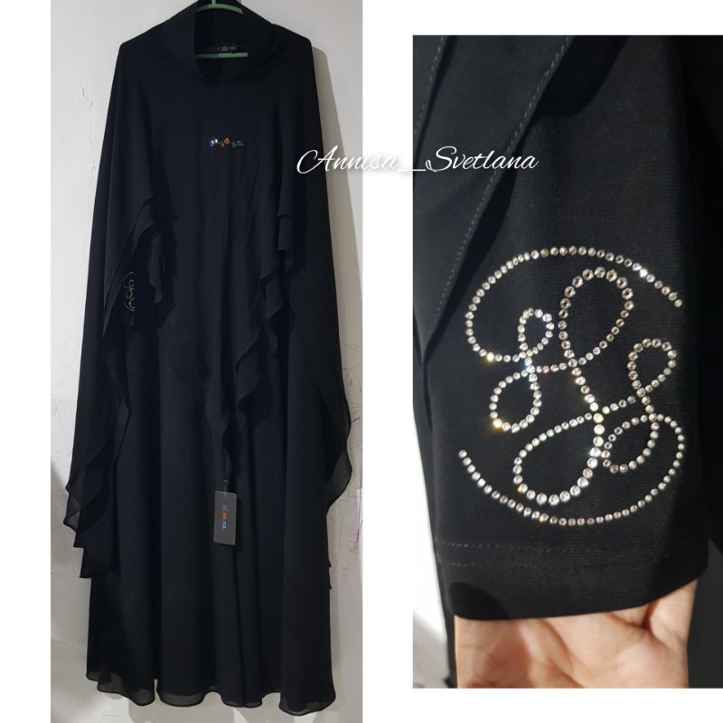 Soldddd Khimar Sumaya Black Sisesa Berkha Sisesa