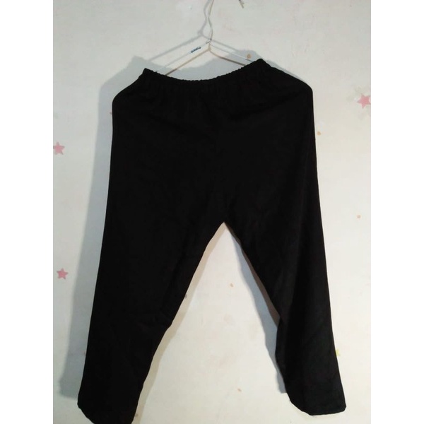 PRELOVED|| Celana Bahan anak Hitam