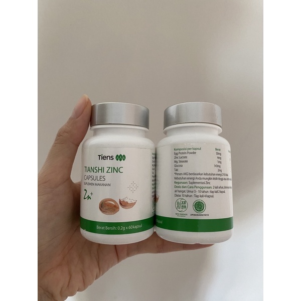 Tiens Tianshi Zinc Capsule Suplemen Makanan