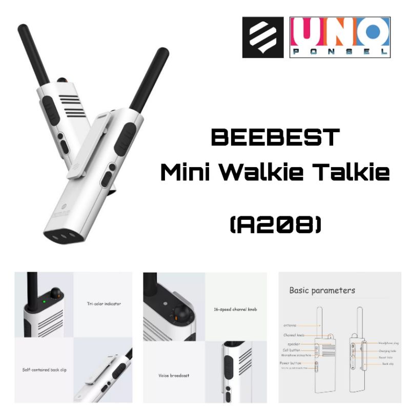BEEBEST Mini Walkie Talkie