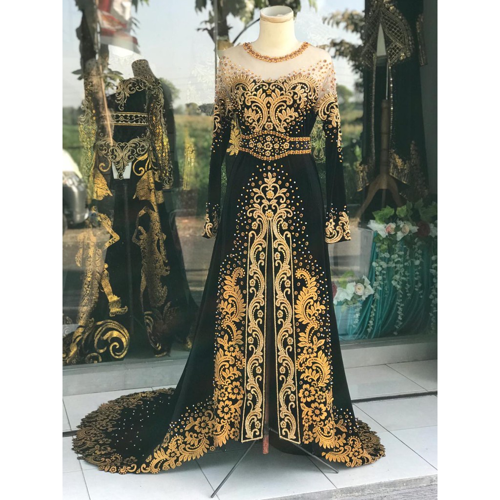 KEBAYA PENGANTIN FULL BLUDRU JAWA MODERN / KEBAYA PERNIKAHAN / BAJU PENGANTIN MODERN