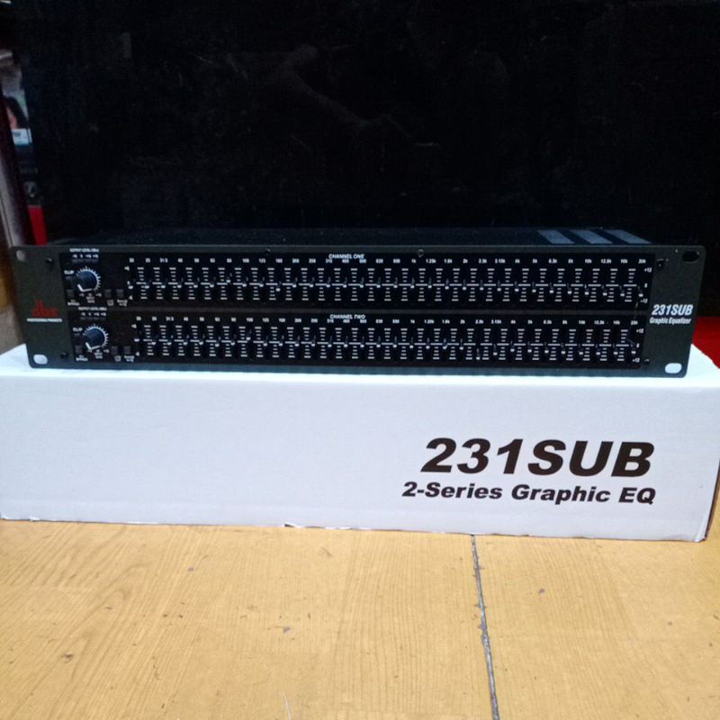 EQUALISER EQUALIZER DBX231SUB DBX 231SUB GRADE A