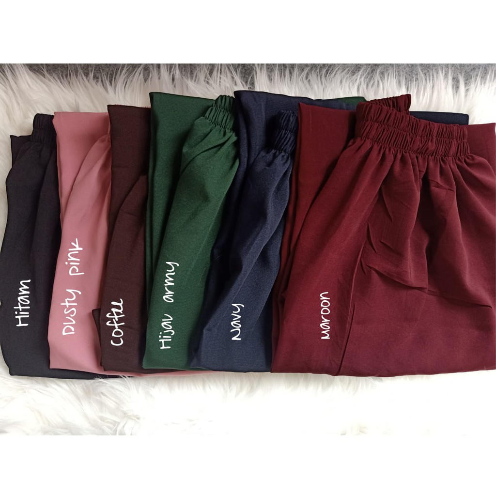 Rok Wolfis Panjang Wolvis Polos Skirt Premium