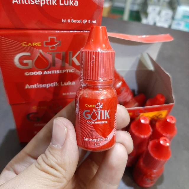  GOTIK  GOOD ANTISEPTIK obat  sariawan  obat  luka 