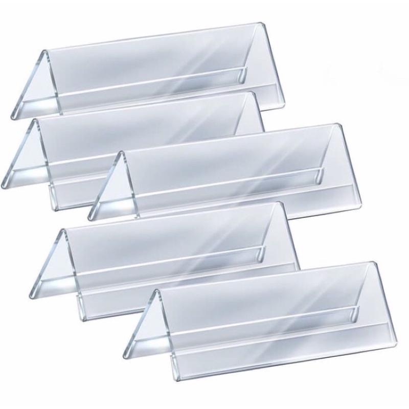 

Acrylic segitiga 30 x 8 2 sisi