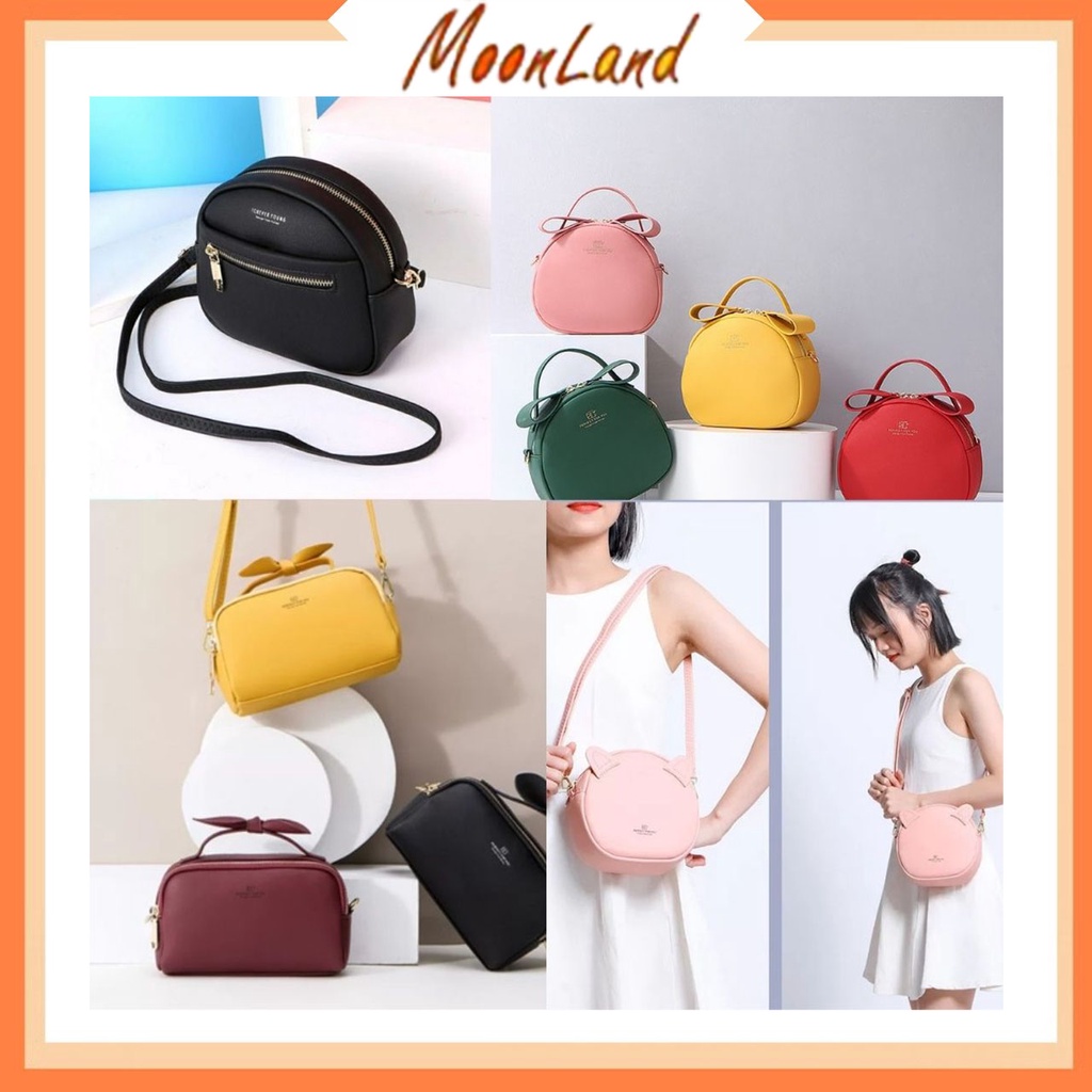 MoonLand Tas Selempang Wanita Slingbag Termurah TS03