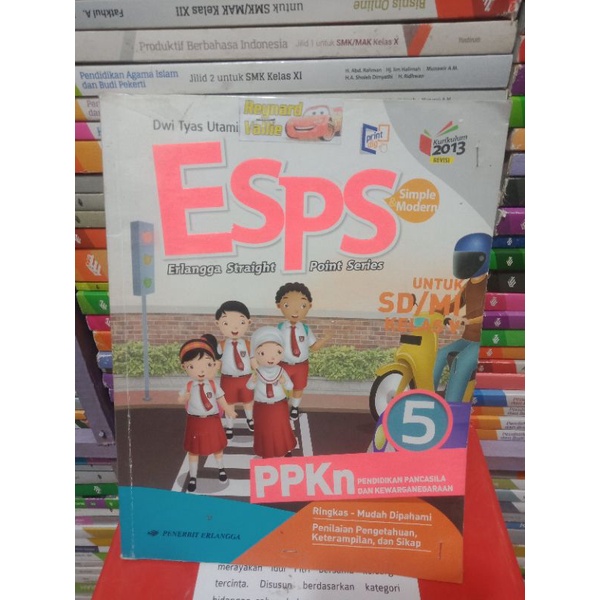 buku esps PPKN untuk SD kelas 5