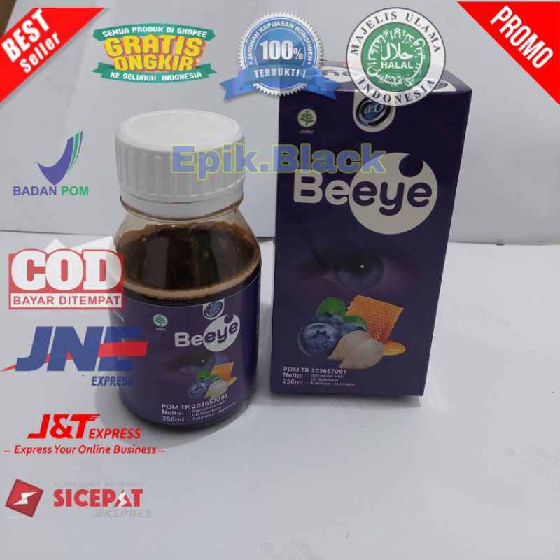 (BISA COD) Mata Madu BE EYE Mata Minus plus silinder rabun original Beeye 250 ml madu beeye asli mad