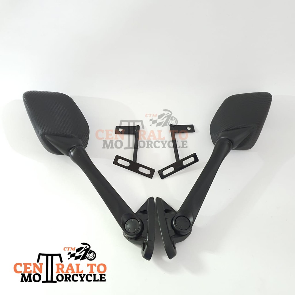 SPION CARBON R25 R15 NMAX TANGKAI PANJANG