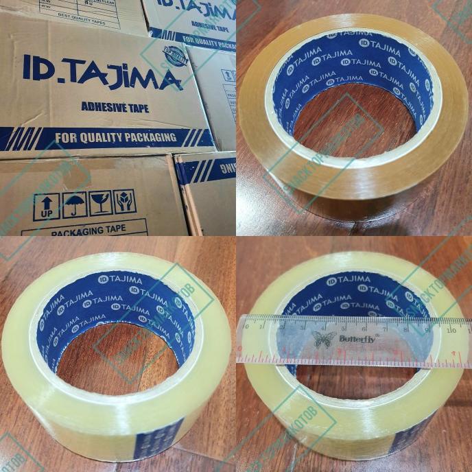 

Lakban Tajima Blue Core 2Inch(45mm) x 100Yards Murah TOP Per DUS 72PCS