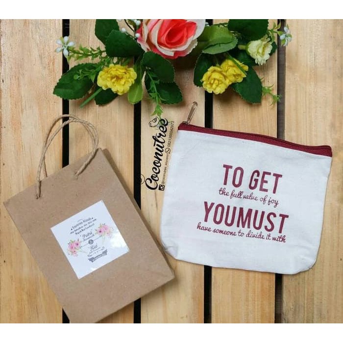 

dompet blacu souvenir kemasan paperbag