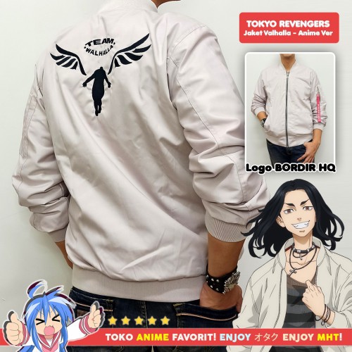 Jaket Bomber Anime Valhalla Tokyo Revengers