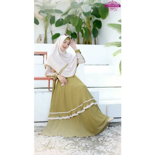 Gamis Arafah Dress Set Khimar Ori by Lianahans