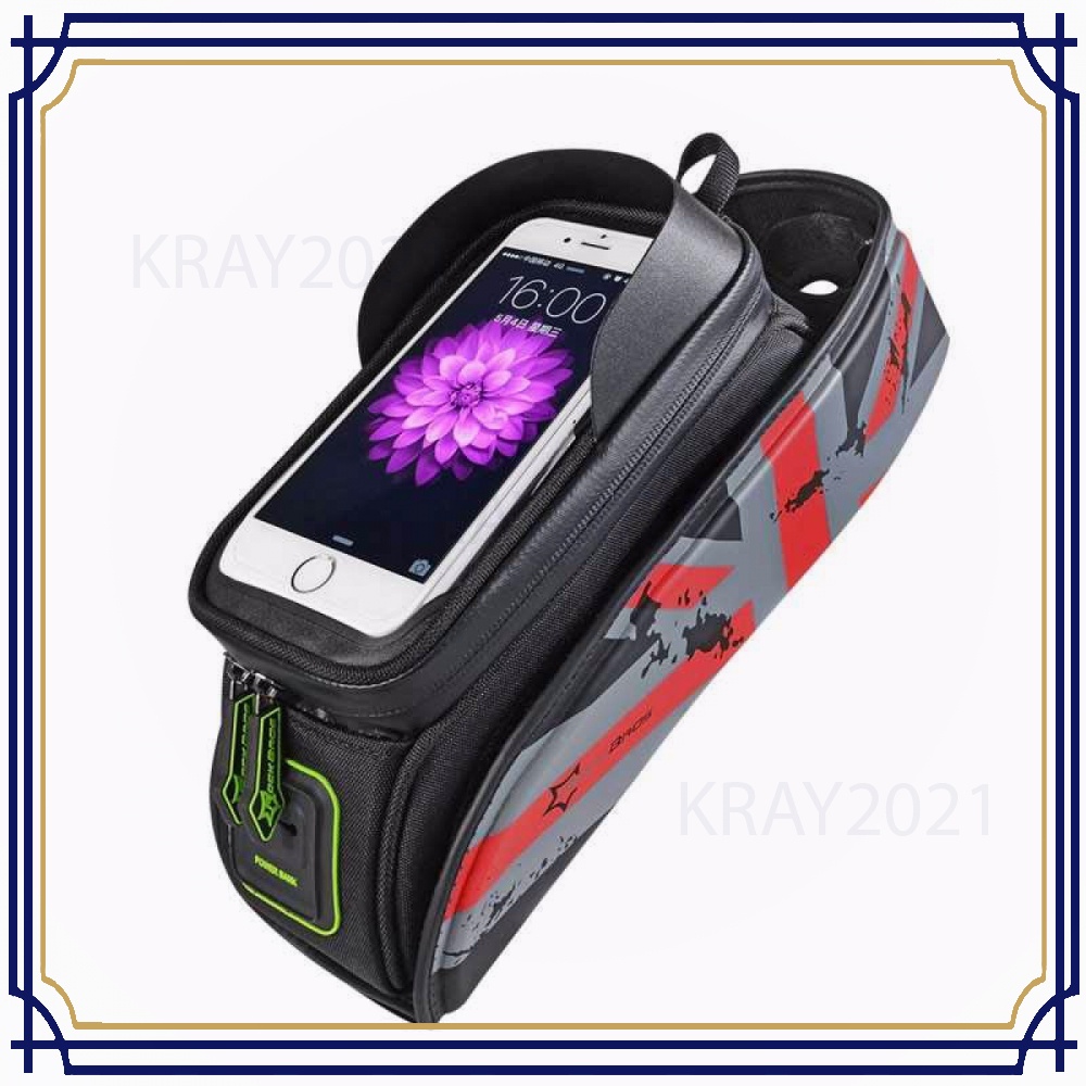 Tas Barang Sepeda Smartphone Bag Touch Screen 6 Inch - 021