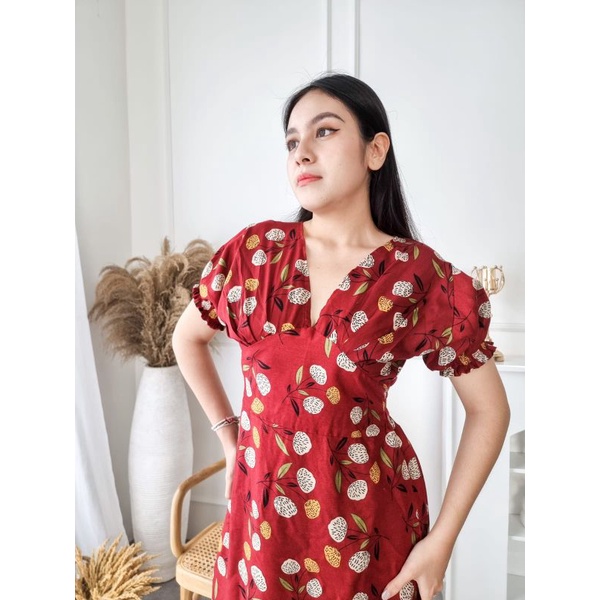 daster bali pendek kimono selena martyn