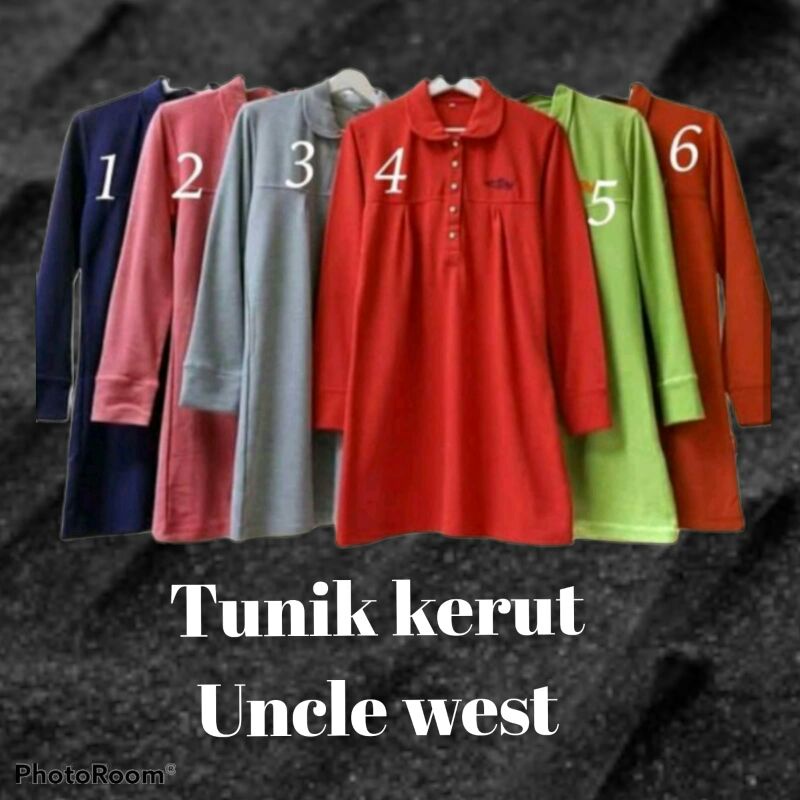 tunik kerut UNCLE WEST