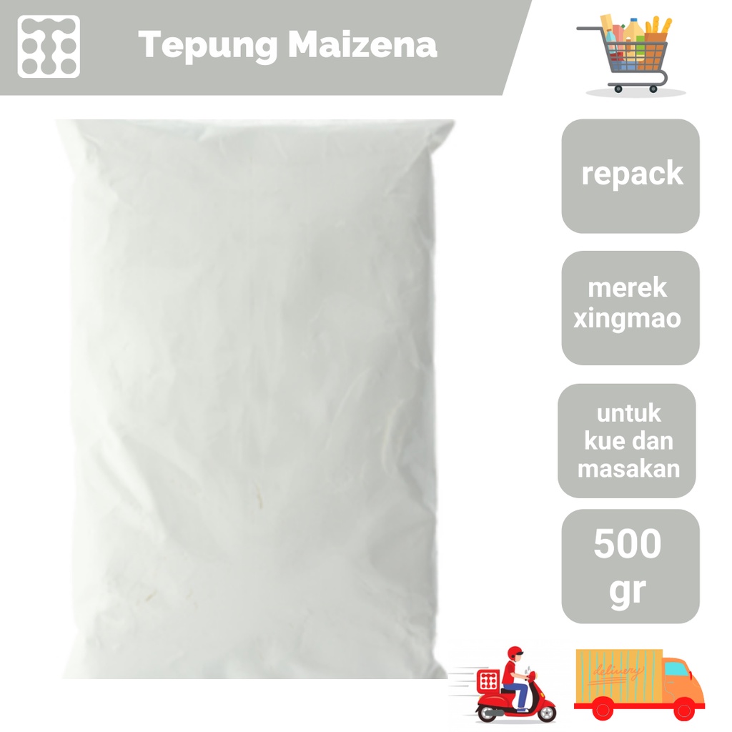 

Tepung Maizena 500 Gr / Tepung Dari Pati Jagung
