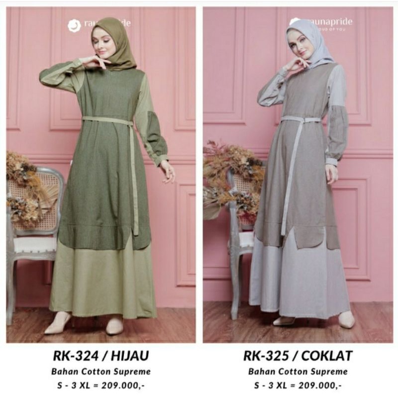 RK 324 & RK 325 - DISKON GAMIS RAUNA TERBARU