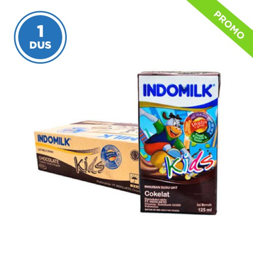 

Indomilk Kids Susu UHT Rasa Cokelat - 115ml isi 40pcs