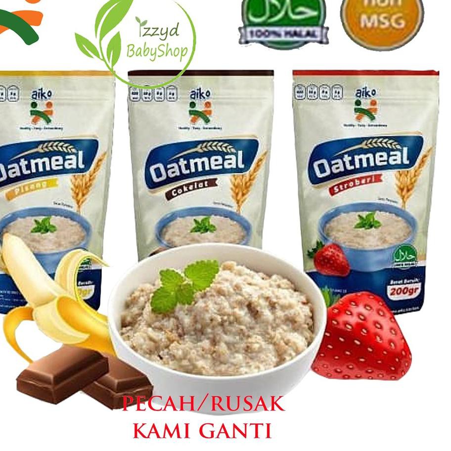Jual Aiko Oatmeal Buah Untuk Makanan Pendamping ASI [KODE PRODUK 465] Shopee Indonesia
