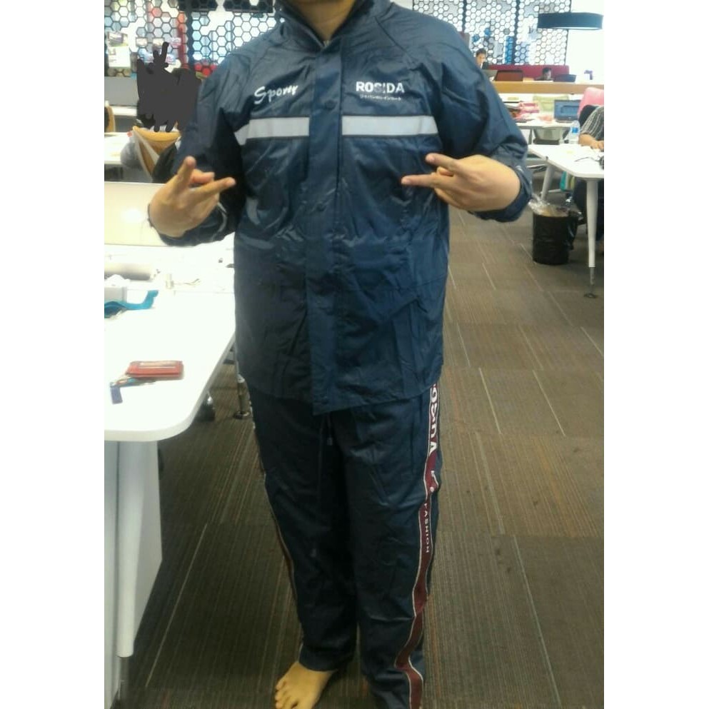 Jas Hujan Rosida Sporty type R882 Original ( ROSIDA R-882 SPORTY )