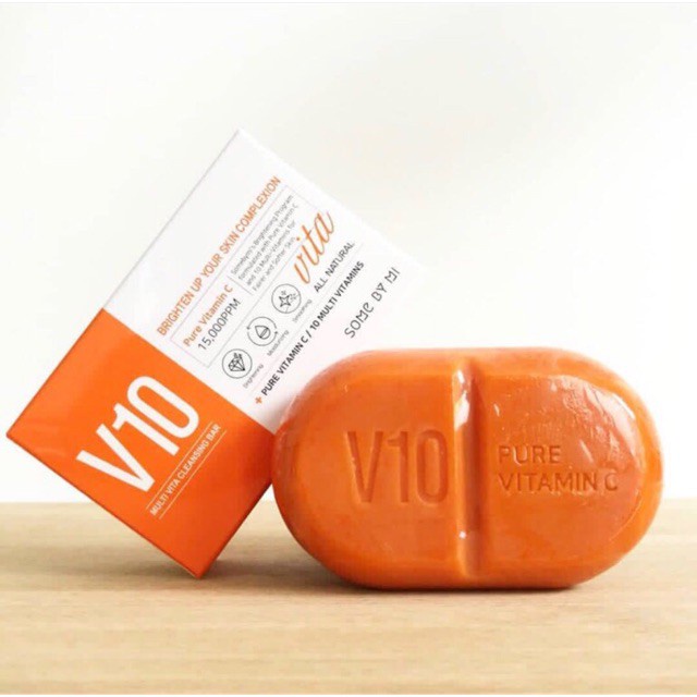 BPOM Some By Mi Pure Vitamin C V10 Cleansing Bar 106gr