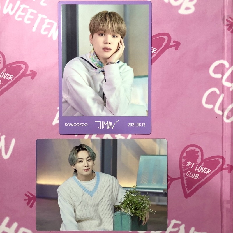 Jimin Jungkook Sowoozoo Photocard // MPC Jimin JK