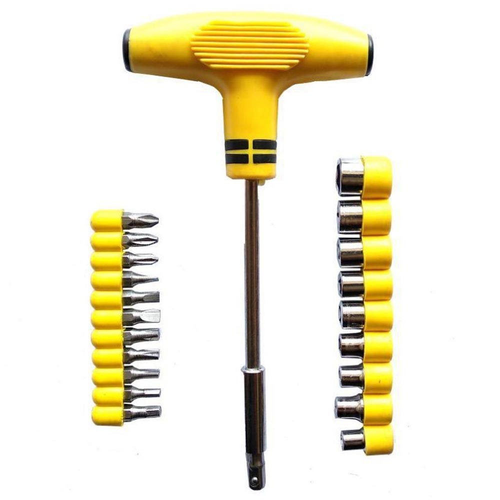 Obeng Set Multifungsi 24 in 1 Palu kunci T Sock Screwdriver - Obeng Set COD MURAH BERKUALITAS