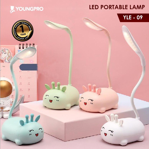 YOUNGPRO LAMPU MEJA PORTABLE KARAKTER GIRAFFE - YLE-09