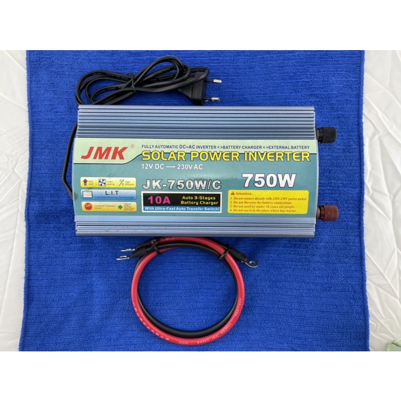 UPS Inverter plus charger accu  Chaeger aki JMK JK-750