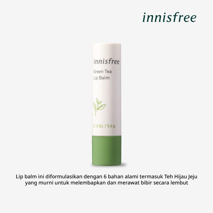 Innisfree Green Tea Lip Balm 3,6g