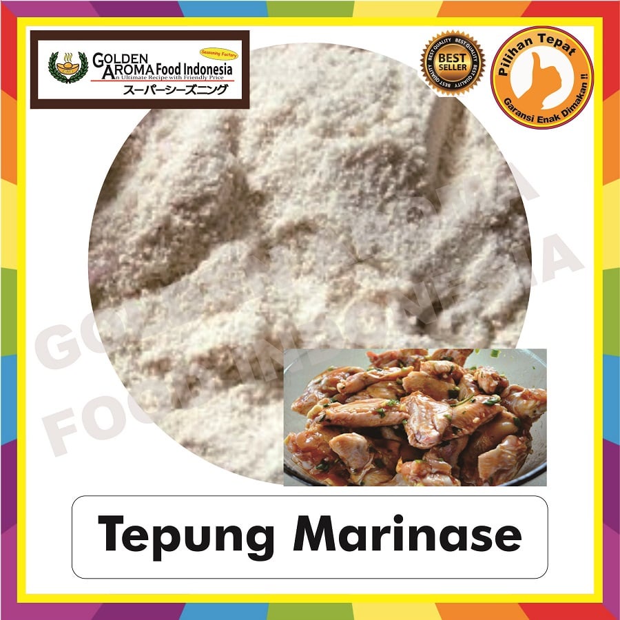 

Tepung Marinasi 1kg, Jual Tepung Marinasi Marinase Kentucky KFC Fried Chicken Murah Enak Halal Aman Terbaik Premium