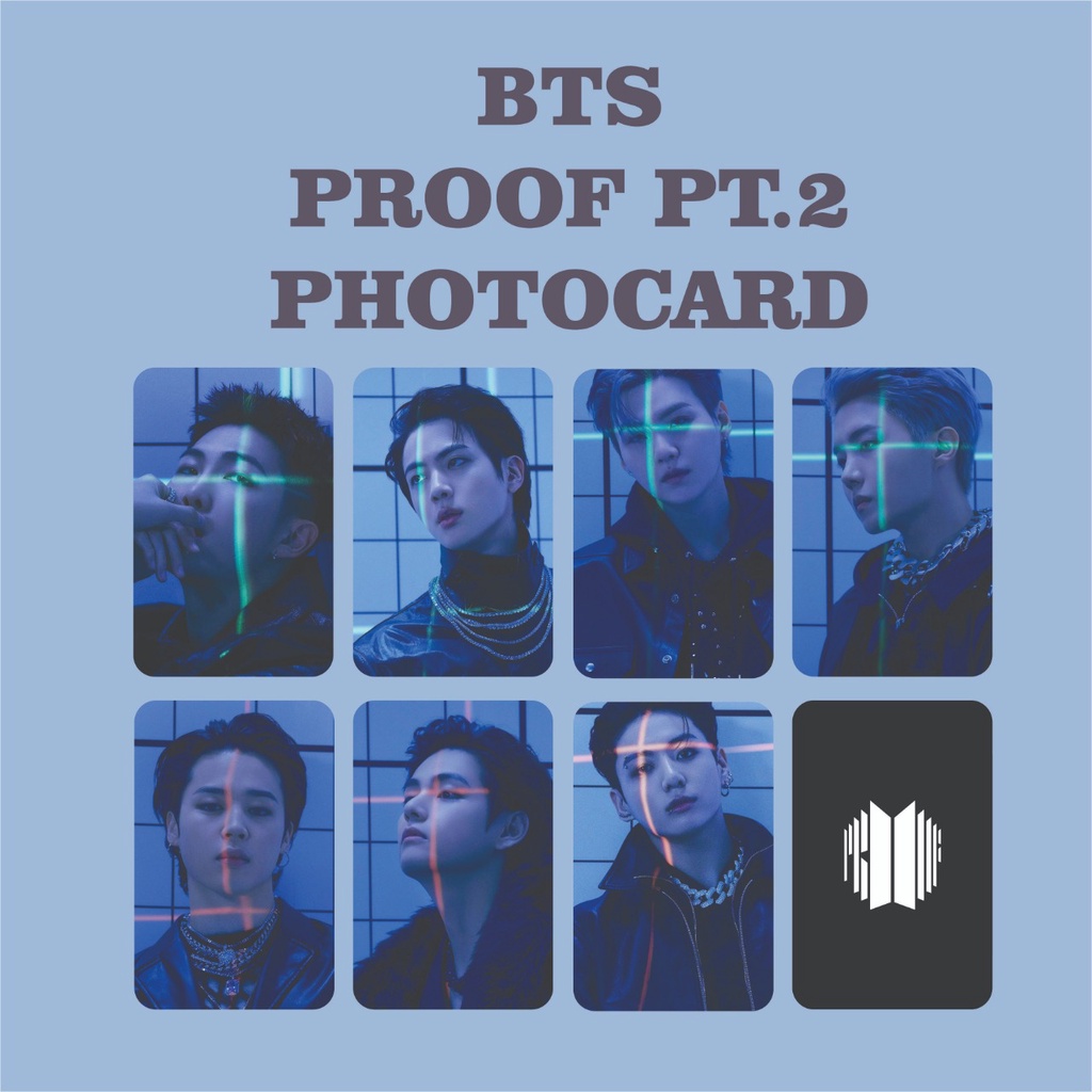 PHOTOCARD BTS PROOF DOOR ANTHOLOGY ALBUM CONCEPT