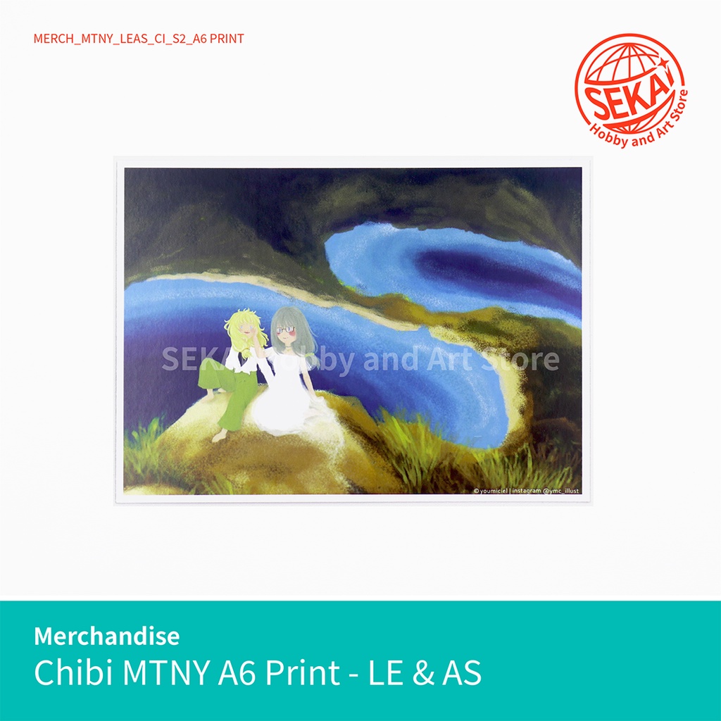 

A6 Artprint Anime MTNY - Lindel & Adolf Stroud Chibi Girls Genderbend